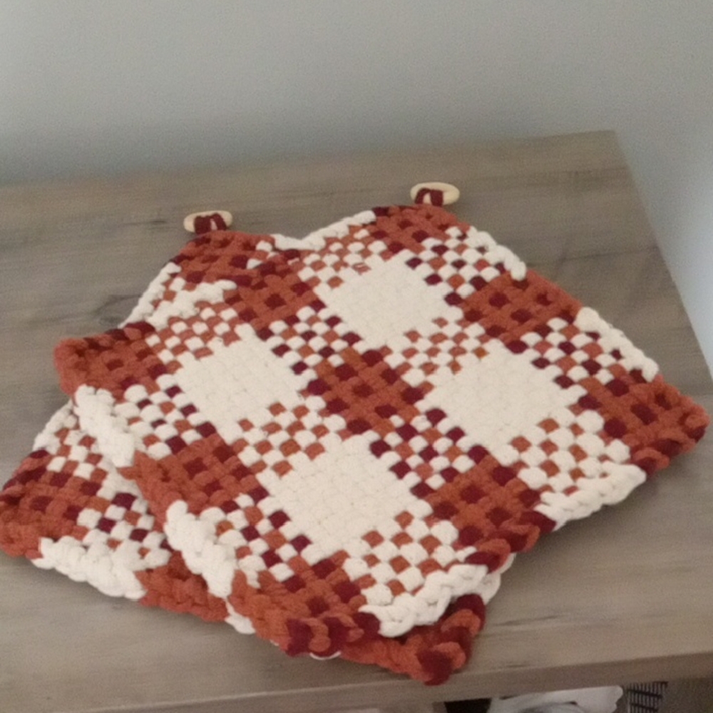 Handwoven Potholder Set
